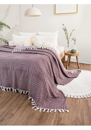 Battaniye Pamuk Riona 180x200 Cm Lavanta