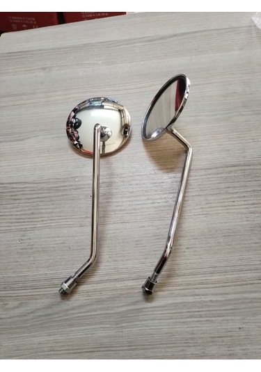 Scooter Ayna Takımı Kromajlı Yuvarlak 8/10mm
