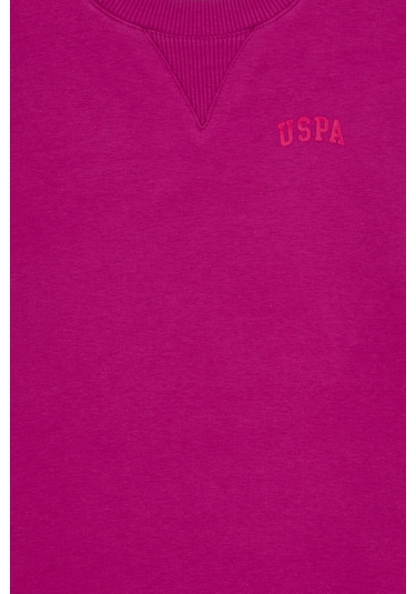 U.s. Polo Assn. Kız Çocuk Fuşya Sweatshirt 50316810-vr023 Fusya