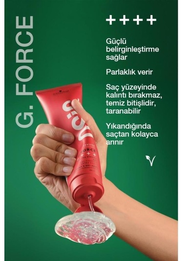 Osis+ Texture G. Force Extra Strong Güçlü Tutucu Jöle 150 ML