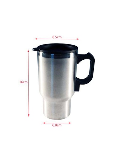 Suntek 12 V Paslanmaz Çelik Araba Isıtmalı Seyahat Kupa