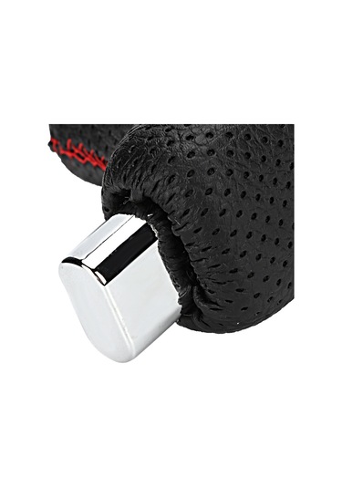 Moveevo Alüminyum Ve Deri Tipi Evrensel Vites Topu - Manuel Ve Otomatik Viteslere Uygun, Düğmeli Tasarım, 8-12mm Uygulama Boyutları Diğer