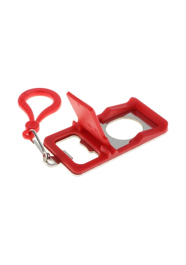 Suntek Şişe Açacağı Masa Cep Telefonu Tutacağı Kırmızı