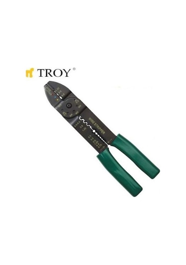 Troy 24006 Kablo Sıyırma-Pabuç Sıkma 225Mm