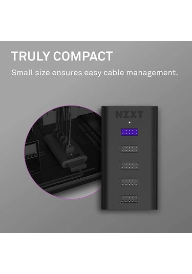 Nzxt Internal Siyah Usb 2.0 4 Port Hub