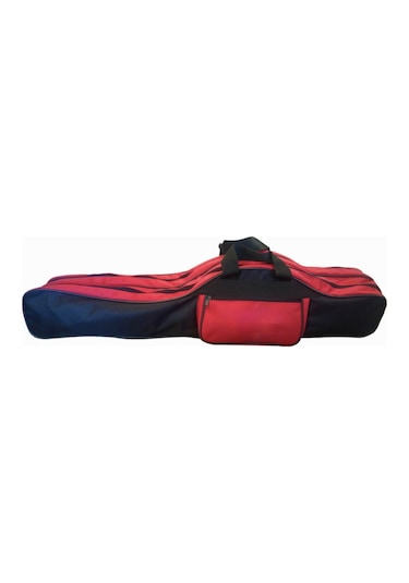 Kamış Çantası 90 Cm Boy 2 Göz Siyah&kırmızı