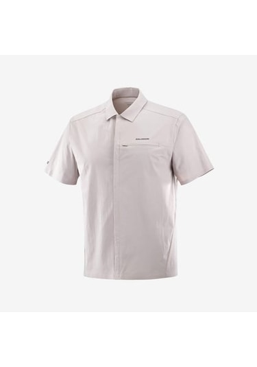 Salomon Xplratıon Ss Shırt M Etherea// Erk Gömlek Lc2438500 Ekru