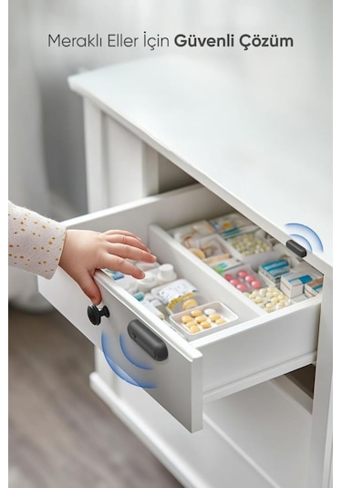 Şımart Akıllı Kapı Ve Pencere Alarmı Wi-fi Kontrollü Ve Yüksek Alarm Sesi