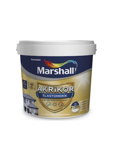 Marshall Akrikor Elastomerik Esnek Dış Cephe Boyası 15 Lt