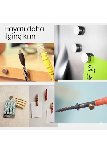 Yuvarlak Neodyum Güçlü Mıknatıs Çap 6mm Kalınlık 2mm 6mm X 2mm 100 Adet