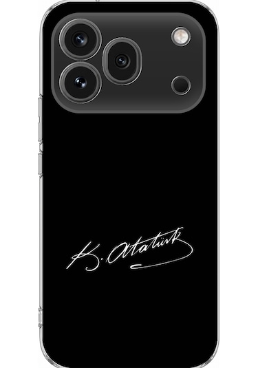Honor 600 Pro Uyumlu Atanın İzi İmza Baskılı Silikon Kılıf Renkli