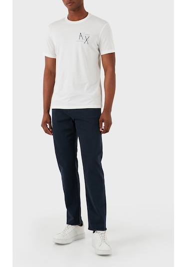 Armani Exchange Erkek Kot Pantolon 3dzj13 Z2aaz 15cx Lacivert