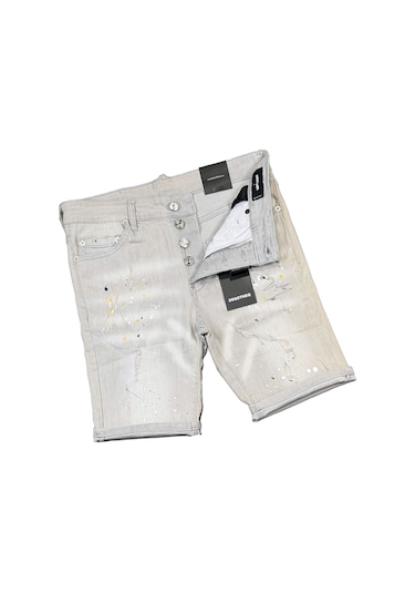 Dsqotheq Kadin Denim Short Gri