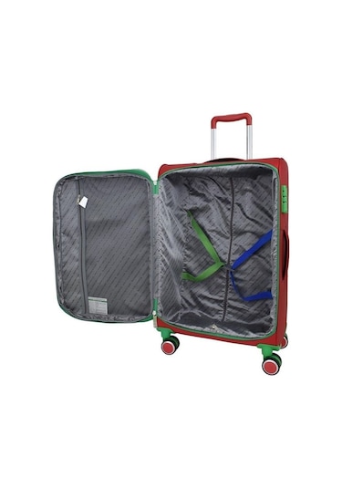 Benetton Kırmızı Unisex Orta Boy Valiz 14bnt2200-02 001