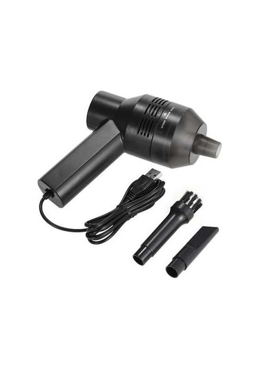 Besthome1 Usb Taşınabilir Mini Vakum Temizleyici, Hızlı Temizlik Çözümü, Hk-6019a Siyah