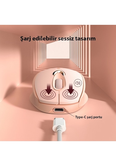 Inphic M8 Kablosuz Şarj Edilebilir Mouse