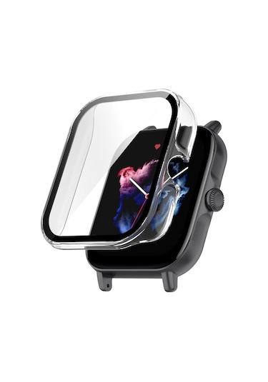 Amazfit Gts3 Şeffaf Tam Koruma Kılıf Kaiyi