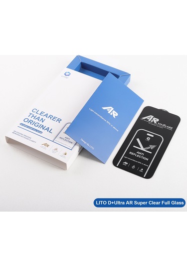 Lito D+ Ultra Ar Full Glass Apple Uyumlu iPhone 15 Pro Ekran Koruyucu