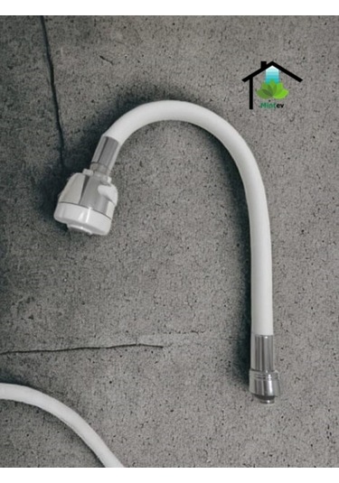 Mintev Mutfak Oynar Başlıklı 2 Fonksiyonlu Esnek Spiralli Lavabo Musluk Borusu