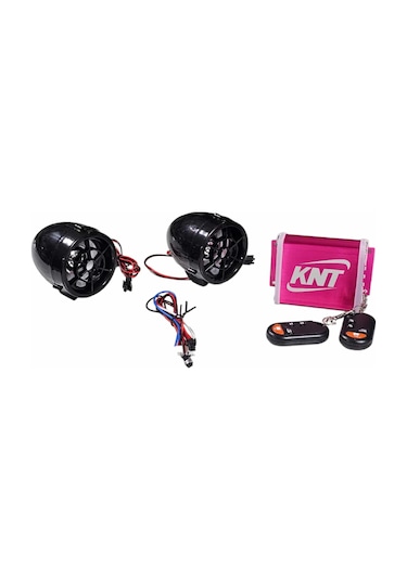 Mp3 Çalar Motosiklet Bluetooth'lu Siyah