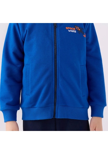 U.s. Polo Pijama Takımı Rp3444-2 Cobalt Cobalt Mavi