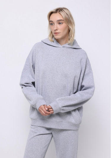 Colin's Colins Oversize Fit Kapüşonlu Düz Kadın Gri Sweatshirt Cl1076447 Q1.v2 Mga Gri Melanj Colin's Colins Oversize Fit Kapüşonlu Düz Kadın Gri Sweatshirt Cl1076447 Q1.v2 Mga Gri Melanj