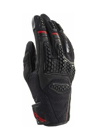 Clover Gts-3 Korumalı Yazlık Motosiklet Eldiveni Siyah