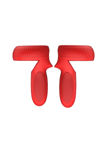 Meta Quest İçin Vr Saplı Silikon Kaymaz Düşmeye Dayanıklı Koruyucu Cver Kırmızı