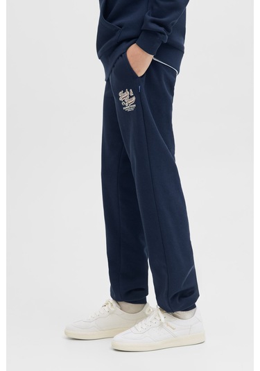 Jack & Jones Jpstelogo Sweatpants 2col Lacivert Erkek Çocuk Eşofman Altı 000000000102352997 Lacivert