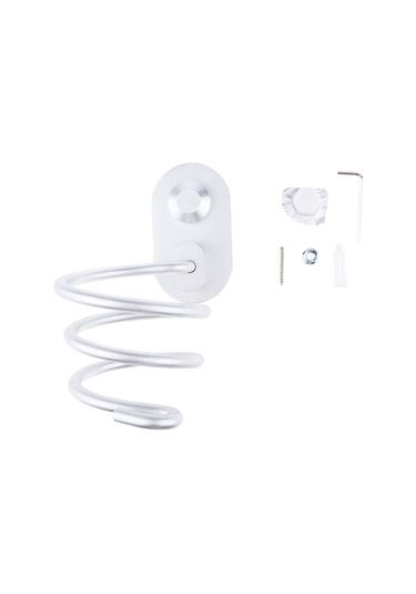 Suntek Kaymaz Saç Kurutma Makinesi Tutacağı Gümüş