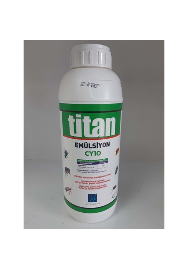 Aydın Kimya Titan Emülsiyon Cy10 Kokulu Haşere Öldürücü 500 ML