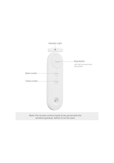 Reedark "wi-fi Perde Motoru Uzaktan Kumandası - T Ve U Raylı Perdeler İçin Akıllı Kontrol, 6 Aya Kadar Pil Ömrü"