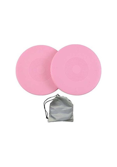 Ganzhoushop Tahtası Suntek Sporları Pembe Bale Dönme Cihazı Ev Egzersiz 2 Adet Pembe