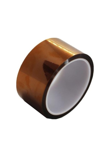 Polyimid Kapton Yüksek Isı İzolasyon Bandı 50 MM x 33 M
