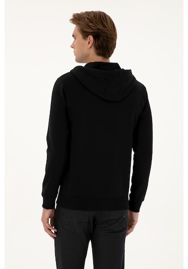U.s. Polo Assn. Erkek Siyah Hırka Örme 50307765-vr046 Siyah