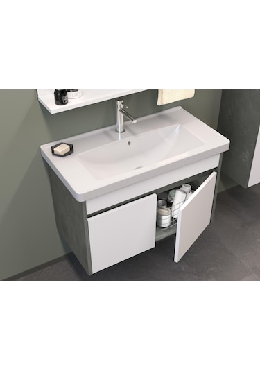 Orka Aydos 65 Cm Mdf Banyo Dolabı Alt Modül Ve Lavabo Çok Renkli Orka Aydos 65 Cm Mdf Banyo Dolabı Alt Modül Ve Lavabo Çok Renkli