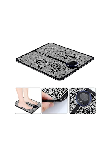 Vkemall Elektrikli Ayak Masaj Pedi - 9 Seviye, 6 Mod İle Rahatlama Ve Kan Dolaşımını Artırma 112 Karakter