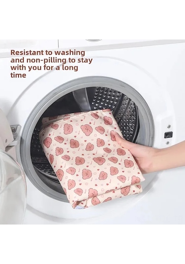 Konesam Seyahat Çanta Organizer, Elbise-iç Giyim Çorap Saklama Çantası, Geniş Kapasiteli, Taşınabilir, Dayanıklı Poliester Çilek Desenli