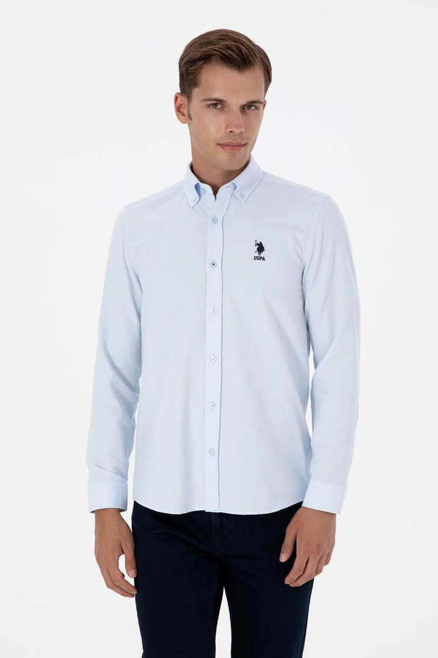 U.s. Polo Assn. Nova025k Açık Mavi Erkek Gömlek 2225592 Açik Mavi