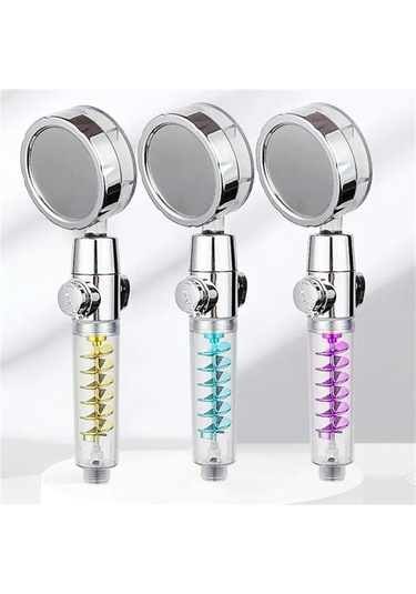 Qianfan Serinletici Sağanak Yağmur Etkili El Duşu Siyah