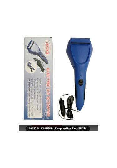 Buz Kazıyıcısı Mavi Elektrikli 24v 0