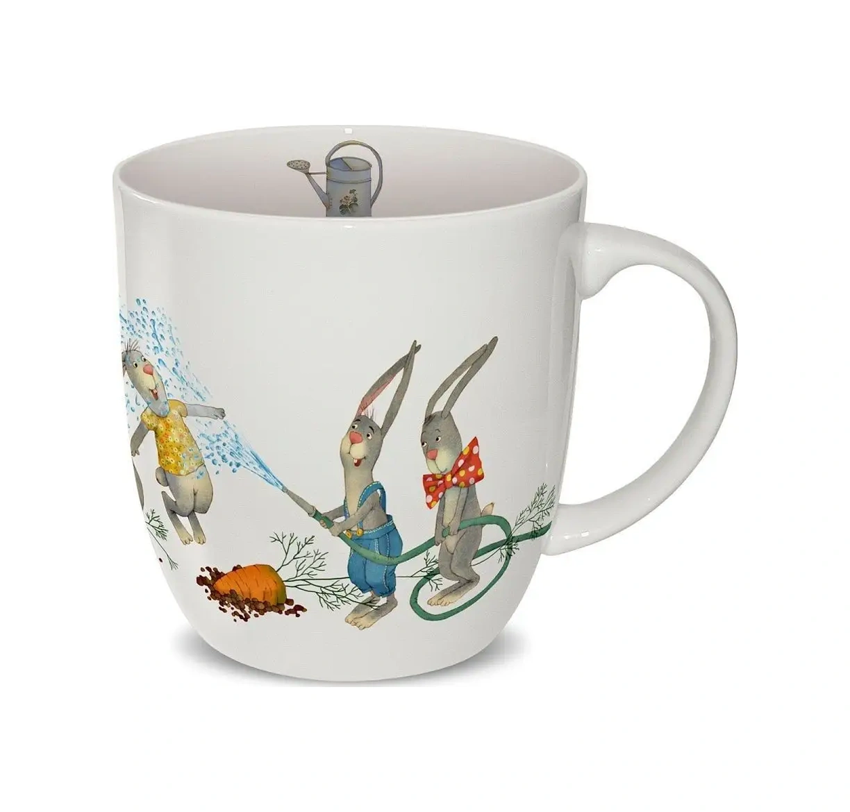 Priority. Porselen Çay Kupası Tavşanlar Derinne 1 Adet 7338326 Turuncu