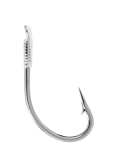 Ebitda 10 Adet Yüksek Karbon Çelik Olta Kancası - 20 Cm Misina - Balıkçılık İçin Uygun