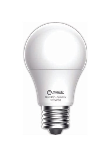 Makel 5W Led Ampul 6500K Beyaz Işık