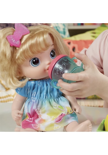 Baby Alive  Bebeğimle Eğlenceli Yudumlar Sarışın F7356
