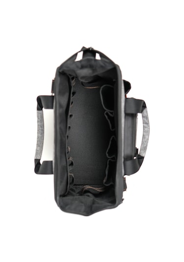 Profesyonel Tel Destekli Tam Açılır Su Geçirmez 31 Bölmeli Plastik Tabanlı Alet Takım Çantası