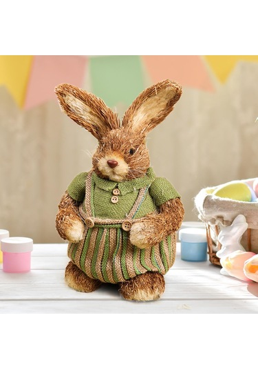 Suntek Tavşan Heykeli Bahçe Dekor Paskalya Tavşanı Heykelcik