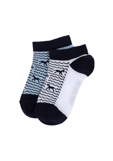 U.s. Polo Assn. Erkek Çocuk Beyaz Çorap Patik 50311350-vr013 Beyaz