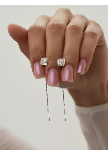 Marıola Prodevki Küpeler Gergi Srebro 925 Kare 160505657 Diğer