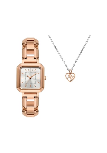 Armani Exchange Ax7167set Kadın Kol Saati Rose Gold
